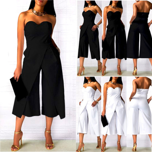 NEW Women Ladies Clubwear Summer Playsuit Bodycon Party Jumpsuit Romper Trousers 