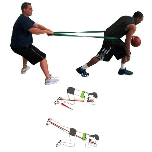 Fitness Elastic Resistance Band Track and Field Training Equipment Tension Ring 