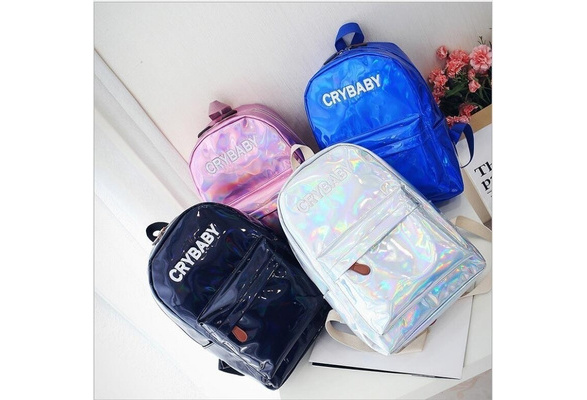 pink crybaby backpack