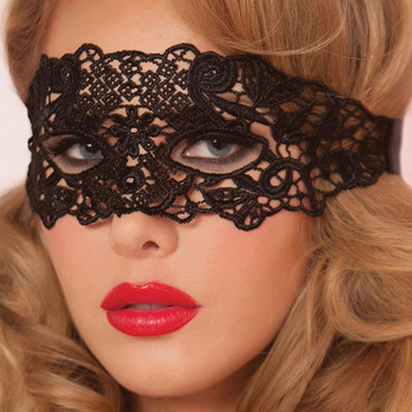 New Women Lace Venetian Masquerade Eye Mask for Halloween Fancy Dress Party 