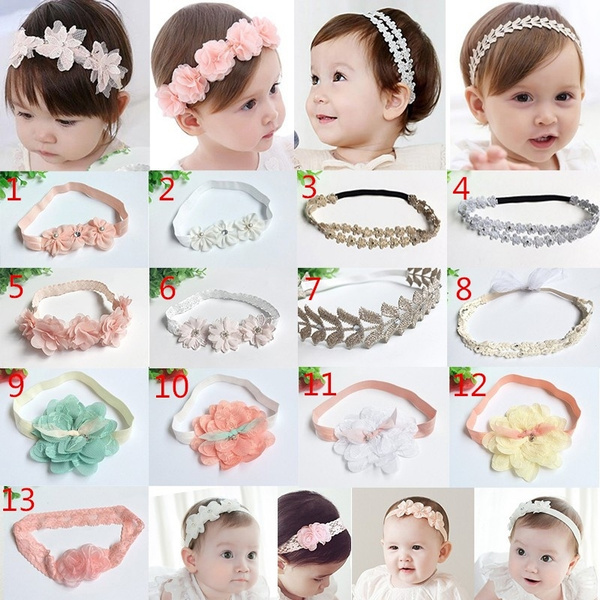 Baby Girls Flower Headband Headwear Hair Band Infant Toddler Children Hair  Ornament Hair Accessories | Wish