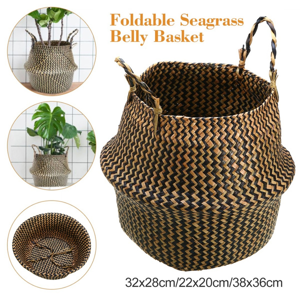 seagrass basket bolsa