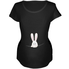 T Shirts, black, rabbit, fashionmaternitytshirt