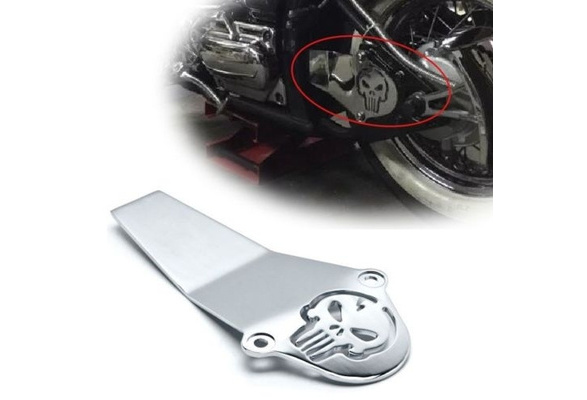 Krator Chrome Flame Drive Shaft Cover Guard For Yamaha V-Star 650//1100 Classic Custom