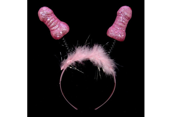 Pink Willy Boppers Diadema Gallina Fiesta hacer Chica Noche Accesorios