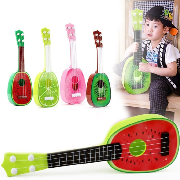Guitare Fruit Guitare 4 Cordes Uke Entertainment Toys Pour Bébés Et Enfants # 3 xinzhi 36Cm Fruit Ukulele Fraise 