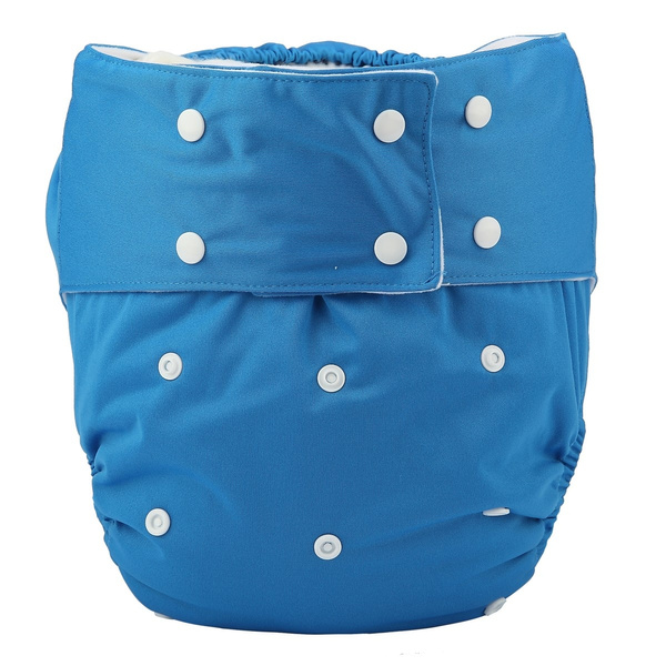 Adult Cloth Diaper Nappy Pants Pocket Reusable Washable Disability  Incontinence Teen For Men