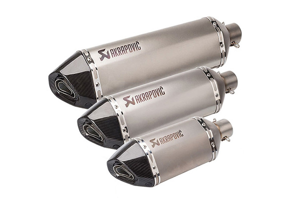 Universal 570mm/470mm/370mm Inlet 51mm Akrapovic Motorcycle