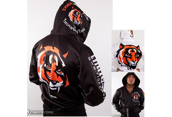 Tiger Muay Thai Hoodie Tiger Sports Hoodie Coat
