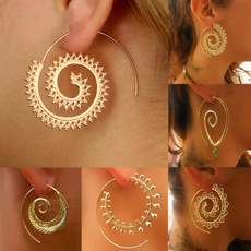 Fashion, vintage earrings, Beauty, Elegant