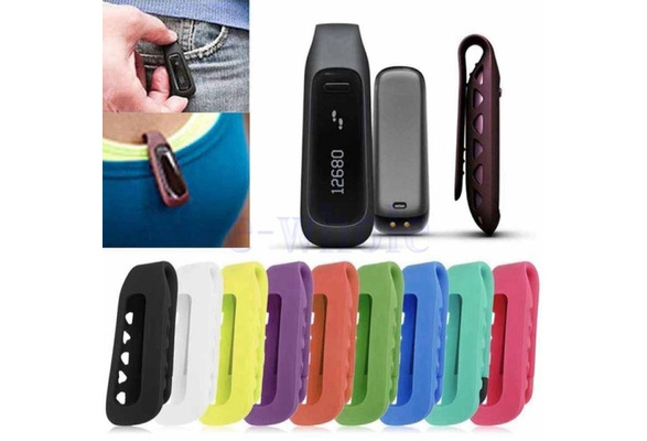 Cy_ SILICONE SWEATPROOF HOLDER CLIP COVER CASE FOR FITBIT ONE SMART TRACKER 1PC 