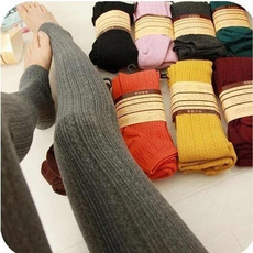 autumnwinter, Leggings, Warm Leggings, stripedlegging
