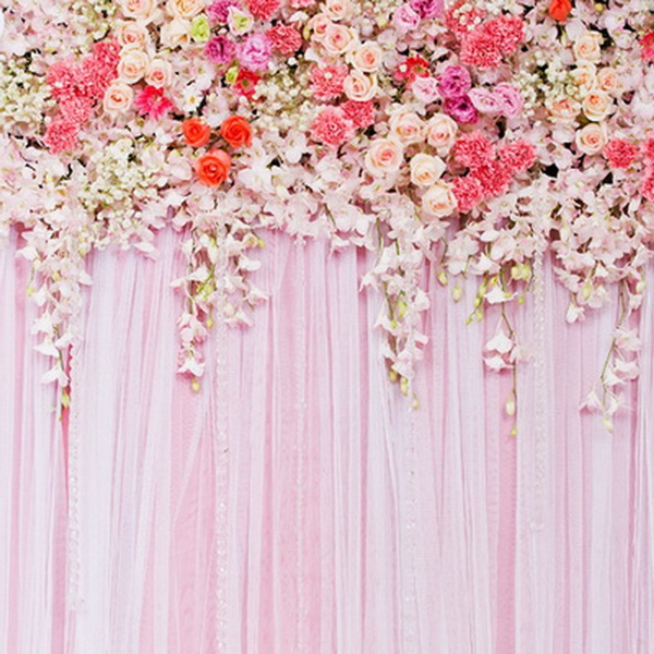 Photography Backdrops Pink Photo Background for Studios Wedding