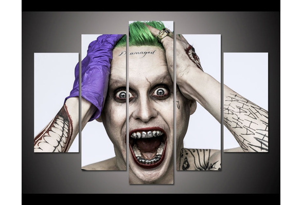 Jared Leto as Joker Suicide Squad Quotes Poster Wall Decor – Twentyonefox