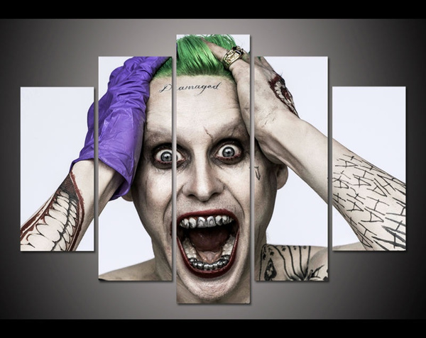 Jared Leto as Joker Suicide Squad Quotes Poster Wall Decor – Twentyonefox