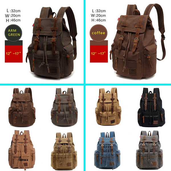 army canvas backpack