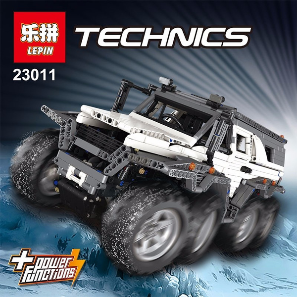 LEPIN 23011 2959 Pcs Series Off road vehicle Model Building Kits Block Bricks Compatible Toys