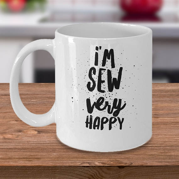 Sewing Mug, Sewing Gift, Sewing Gifts for Women, Gift For He