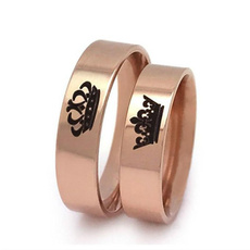 Steel, wedding ring, Simple, Engagement Ring