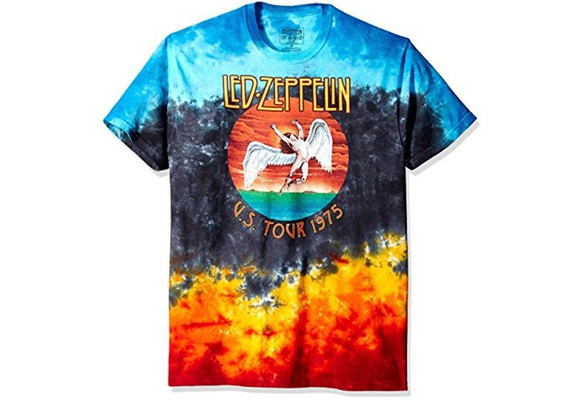 led zeppelin tie dye tee