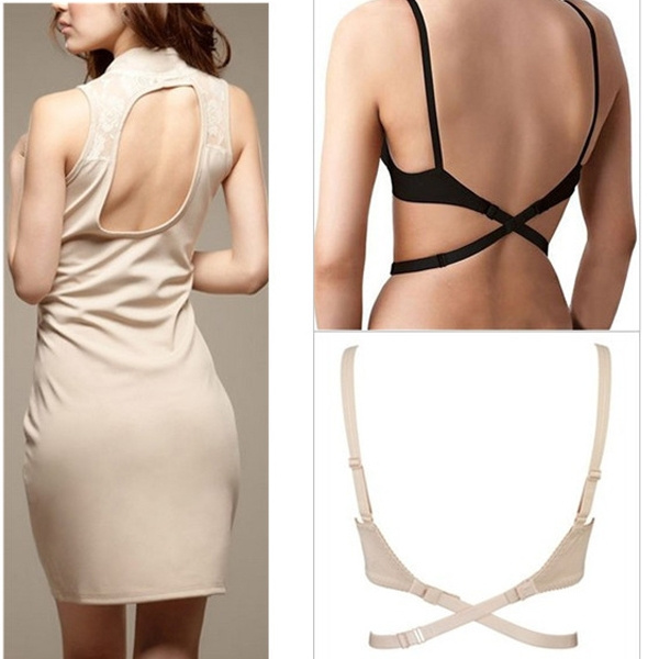 Hot Low Back Backless Adapter Converter Bra Strap Fully Adjustable Backless Extender Hook | Wish