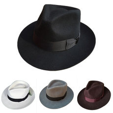 brown, Fedora Hats, Fedora, gangsterhat
