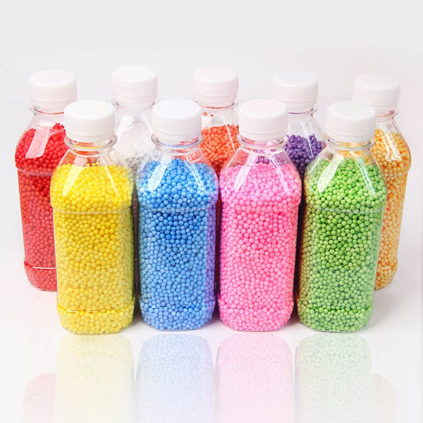 Lots 12 Colors Crafts Foam Ball Polystyrene Styrofoam Filler Foam Mini ...