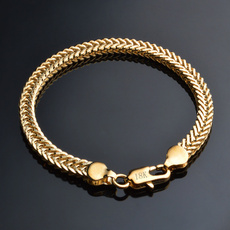 18k gold, Chain, Gifts, Bracelet Charm