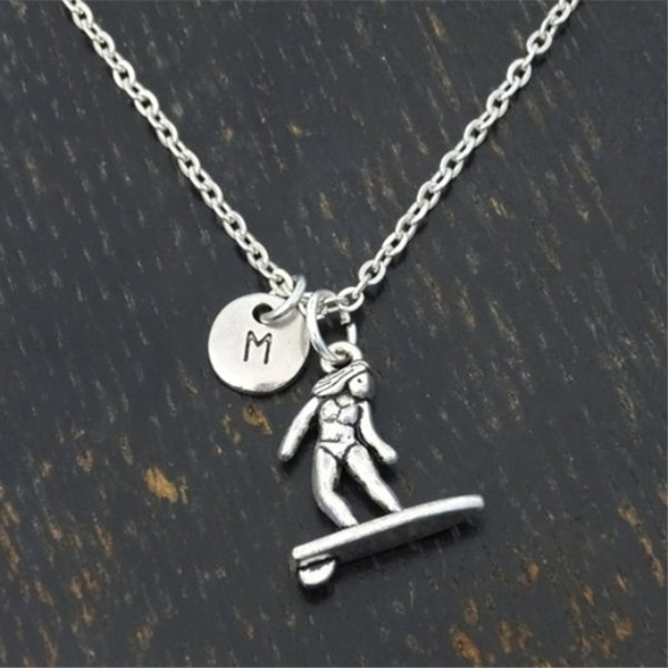 Surfer 2025 girl necklace