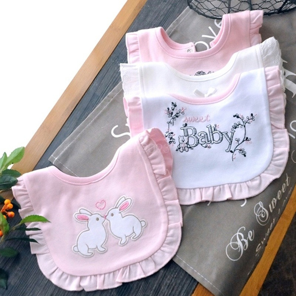 bibs baby pink
