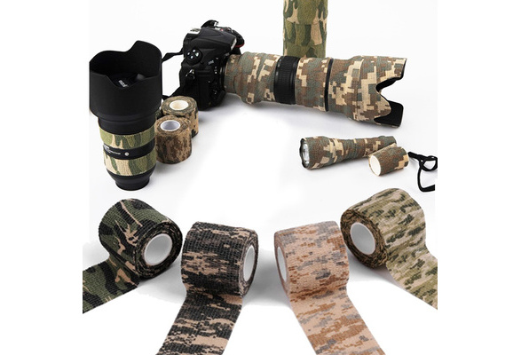 Tactic Self-adhesive Non-woven Camouflage Wrap Rifle Gun Hunting Stealth Tape MY 