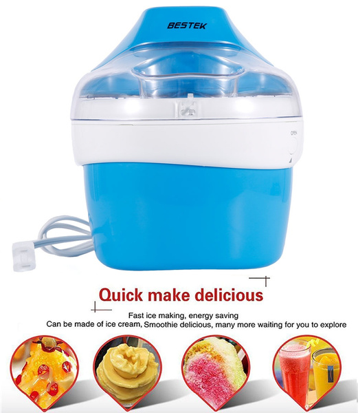 BESTEK DIY Mini Automatic Household Electric Ice Cream Machine Frozen