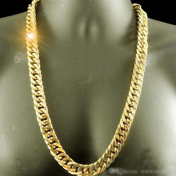 18 karat mens gold chain