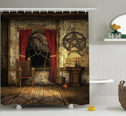 Shower, Goth, fashionshowercurtain, Medieval