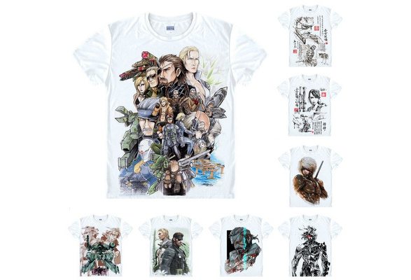 camiseta metal gear solid