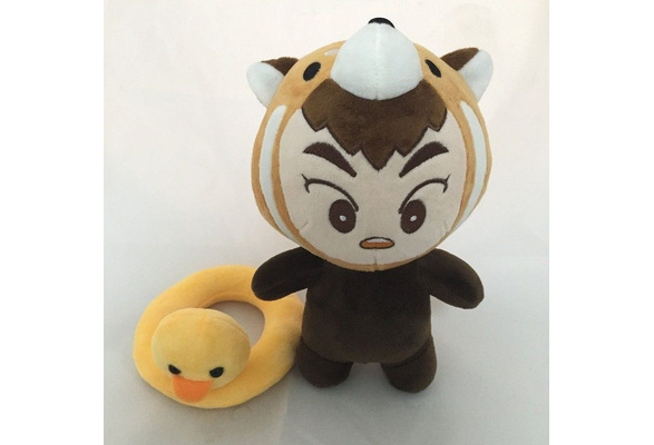 Kpop EXO Kim Min-seok XIUMIN Animal Plush Toy Stuffed Doll Gifts 9 inch