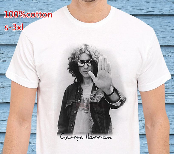 George Harrison The Beatles Music Legend manches longues T-Shirt Noir Taille S-3XL