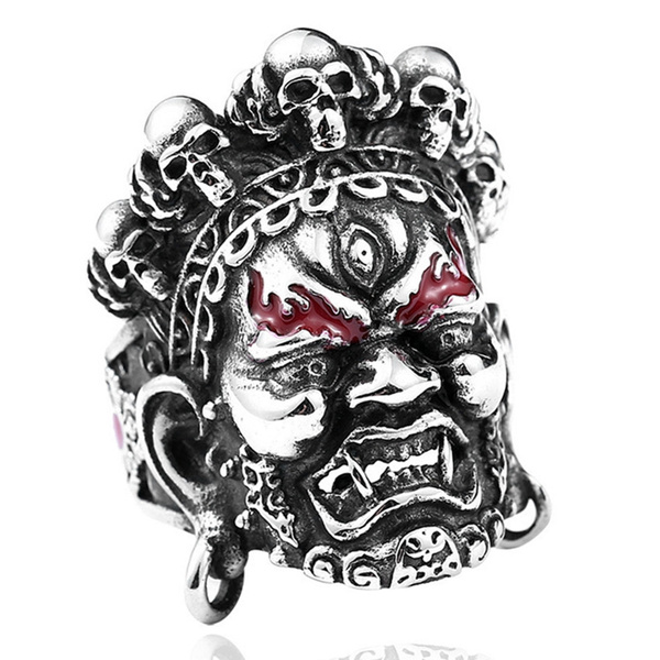 Tibetan deals skull ring