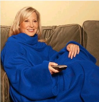 Snuggles blanket with online sleeves