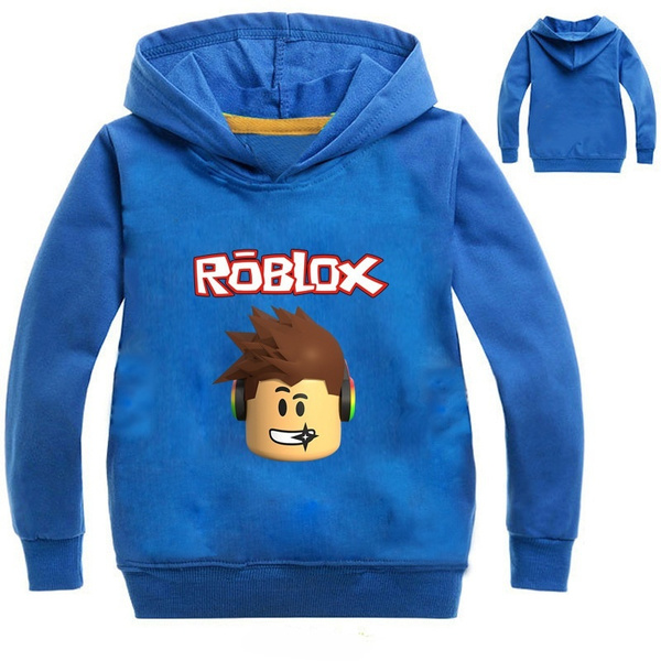 Autumn Roblox Hoodies For Kids Boys Sweatshirts For Girls Clothing Red Nose Day Costume Hoodied Sweatshirt Long Sleeve Clothes Wish - red cardigan roblox