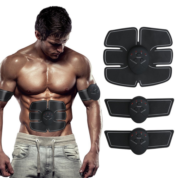 ABS Trainer Ab Belt ,Abdominal Muscles Toner,Body Fit Toning Belt,Fitness  Training Gear Home/Office Ab Workout Equipment Machine for Men&Women