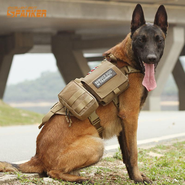 EXCELLENT ELITE SPANKER Tactical Service Police Dog Clothes Vest