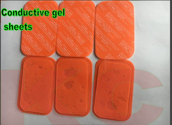 30pcs（5sets）replacement conductive Training gel sheet pads Six