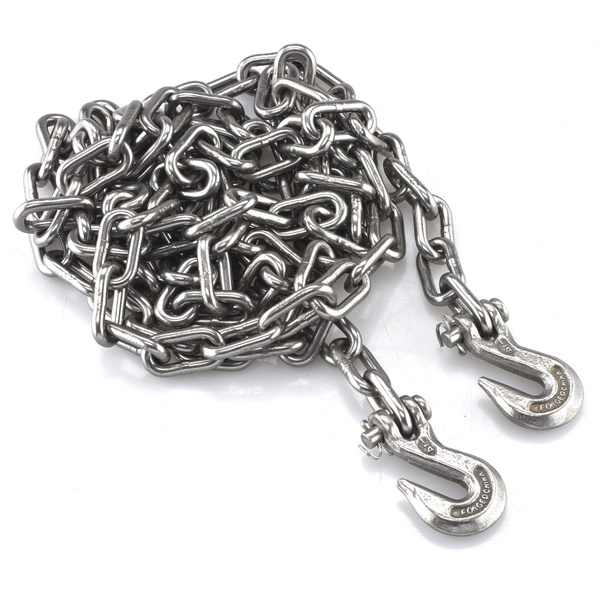 1/4" X 12' Heavy Duty Tow Chain Automotive Truck Towing Log Chain 