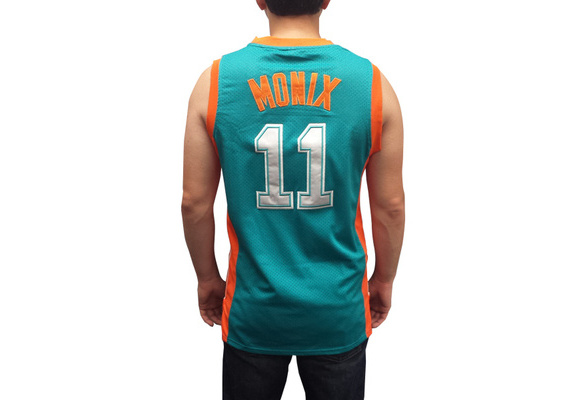 Ed Monix #11 Flint Tropics Green Basketball Jersey