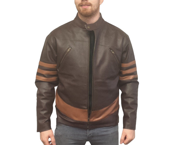 X-MEN ORIGINS WOLVERINE JACKET FOR MEN'S | Celebrities leather jacket, Wolverine  jacket, Leather jacket