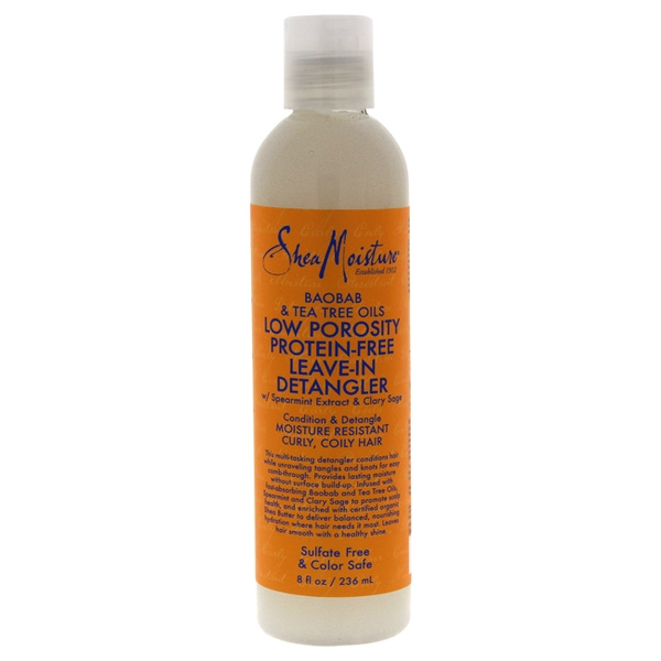 Shea Moisture Low Porosity Protein Free Leave In Detangler