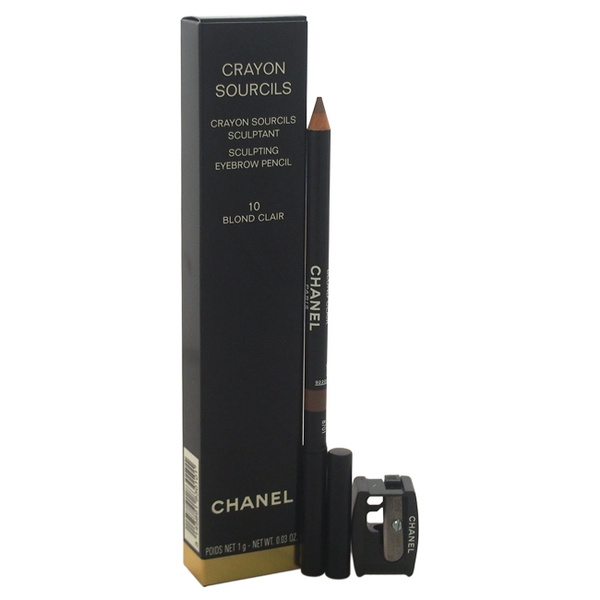 Crayon Sourcils Sculpting Eyebrow Pencil - 10 Blond Clair by Chanel for  Women - 0.03 oz Eyebrow Pencil