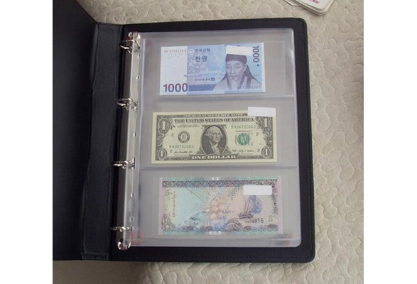 Paper Money Empty binder for paper money