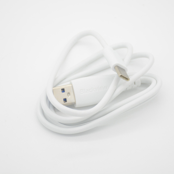 OTB Cavo Dati USB-C Con Connettore Extra Lungo 9 Mm - Per Blackview BV7000 Pro E Dispositivi Con Cover Spessa, 1 Metro, Supporta USB 3.0 - 3